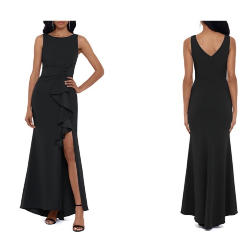 betsy & adam dress in black